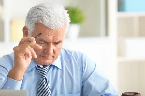 Handsome mature man — Stock Photo, Image