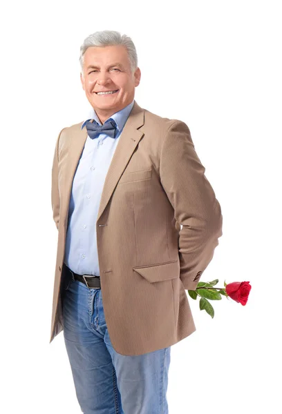 Handsome mature man — Stock Photo, Image