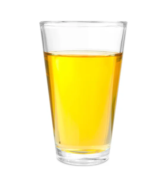 Glas mit Apfelsaft — Stockfoto