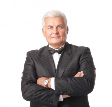 Yakışıklı olgun adam.