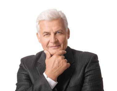 Yakışıklı olgun adam.