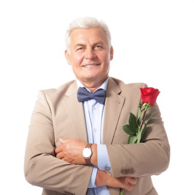 Yakışıklı olgun adam.