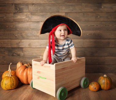  korsan kostüm erkek bebek