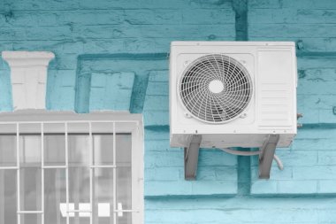airconditioner op muur