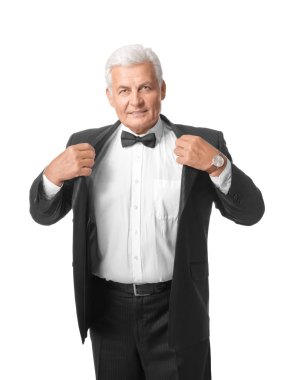 Yakışıklı olgun adam.