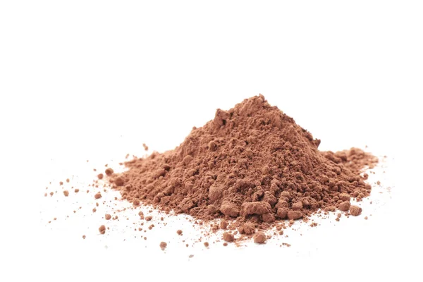 Heap of healthy cocoa powder — Stock Photo, Image