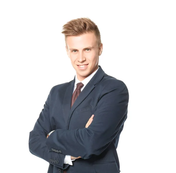 Attractive young manager — Stock Photo, Image