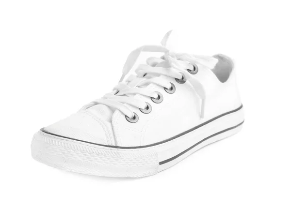 Beyaz tenis ayakkabısı — Stok fotoğraf