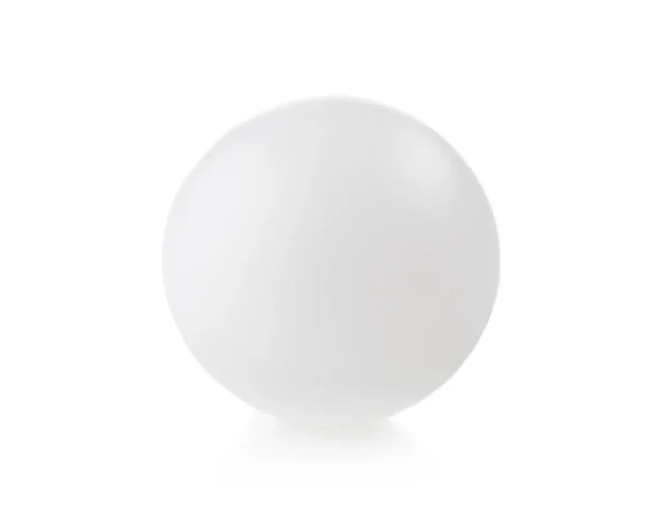 Bola de pingue-pongue, isolada sobre branco — Fotografia de Stock