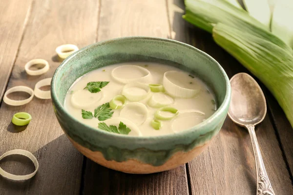 Deliciosa sopa de patata — Foto de Stock