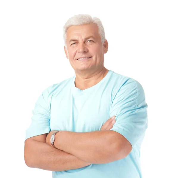 Handsome mature man — Stock Photo, Image