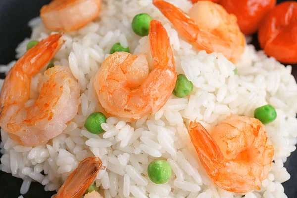 Lahodné krevety smažené rýže — Stock fotografie