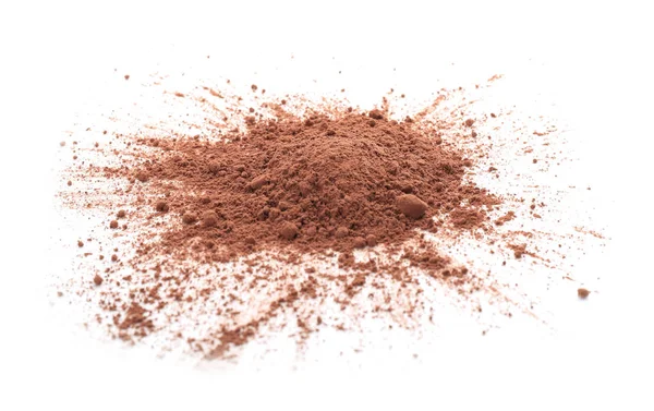 Heap of healthy cocoa powder — Stock Photo, Image