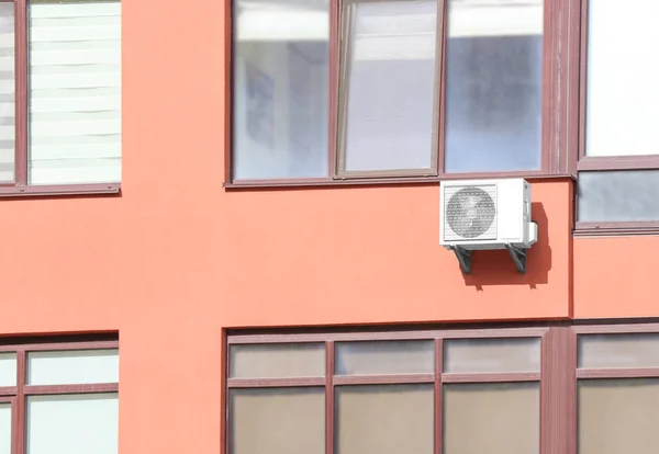 Air conditioner on wall — Stock Photo, Image