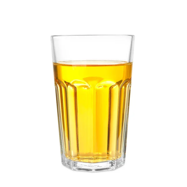 Glas mit Apfelsaft — Stockfoto