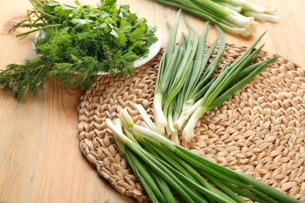 Fresh green onion — Stock Photo, Image