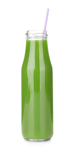 Groene SAP in fles — Stockfoto