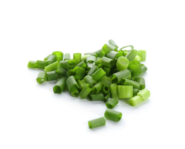 Gehackte grüne Zwiebeln — Stockfoto