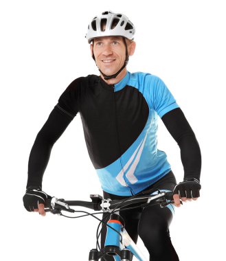 Genç bisikletçi binicilik bisiklet