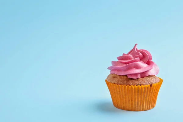 Välsmakande födelsedag cupcake — Stockfoto