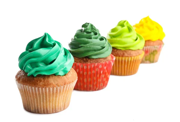 Tasty colorful cupcakes — Stock Photo, Image