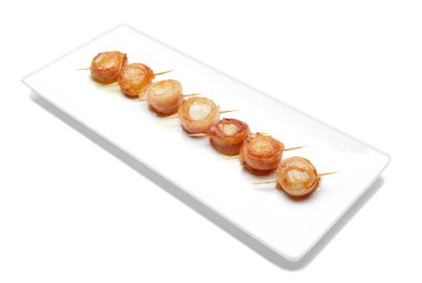 Pastırma ile plaka sarılmış tarak 