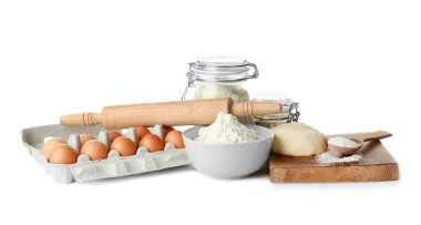 Malzemeler hamur ve mutfak eşyaları için 