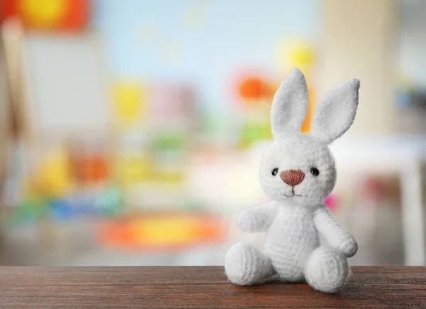 Toy and blurred children room — Stock Photo, Image