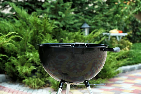Barbecue sul cortile — Foto Stock