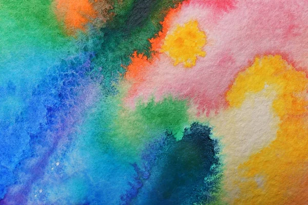 Pintura abstracta del arco iris —  Fotos de Stock