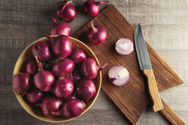 Kase ve kırmızı soğan  