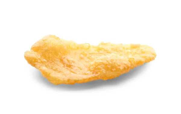 Gesunde Cornflake auf weißem Hintergrund — Stockfoto