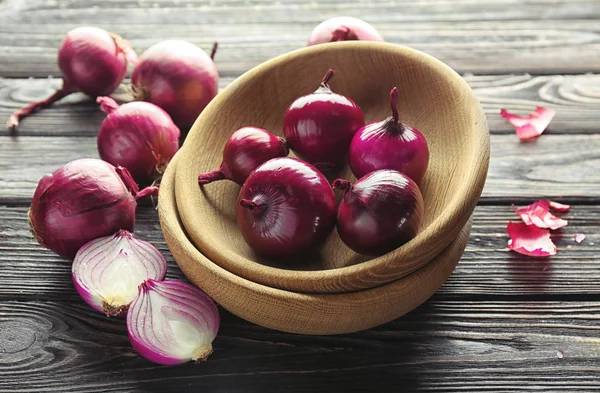 Kase ve kırmızı soğan 