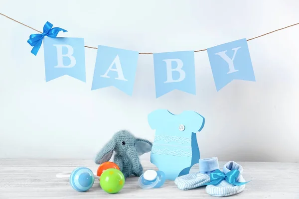 Prezenty na baby shower — Zdjęcie stockowe