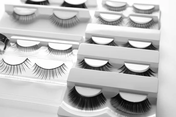 False eyelashes in pack — Stock Photo, Image