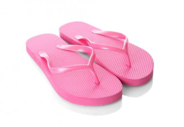 Parlak kadın flip flop 