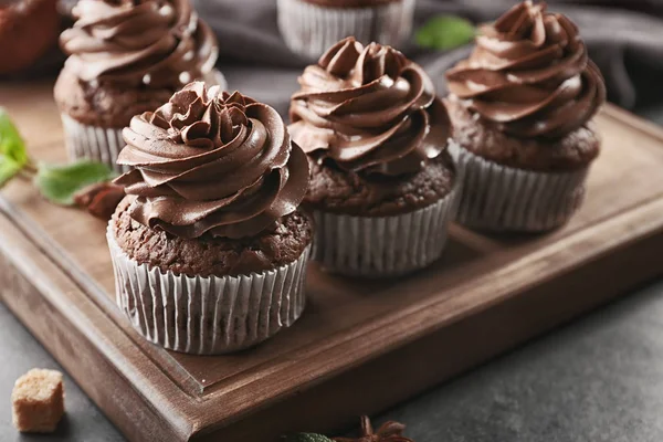 Lezzetli çikolata cupcakes 