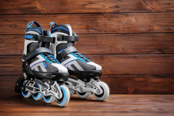 Pair of roller skates on background — Stock Photo, Image