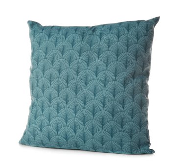 yumuşak mavi yastık