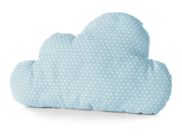 Poduszka słodkie chmury, na białym tle — Zdjęcie stockowe