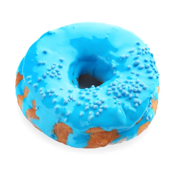 Leckerer glasierter Donut — Stockfoto