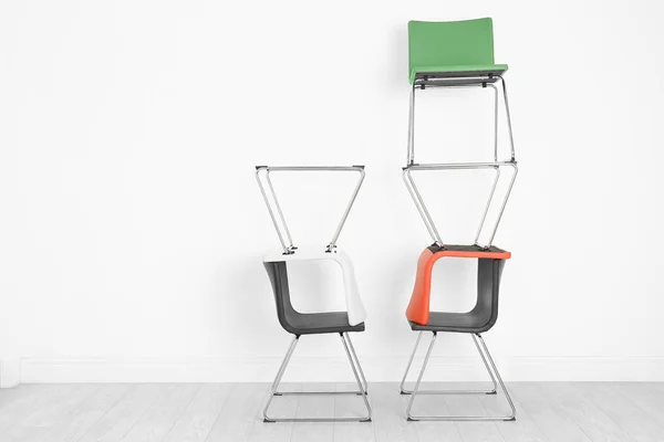 Konstruktion av stolar — Stockfoto
