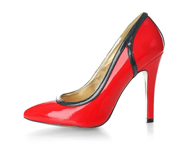 Red female high-heel shoe — Stock Photo, Image