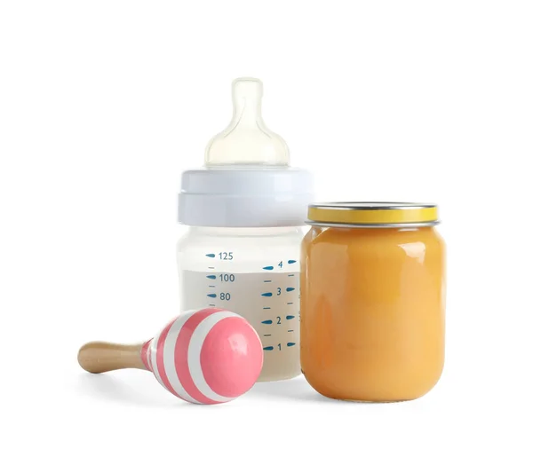 Gesunde Babynahrung — Stockfoto