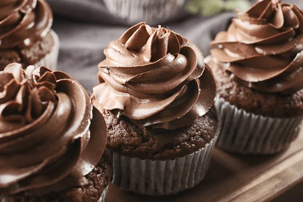 God choklad cupcakes — Stockfoto