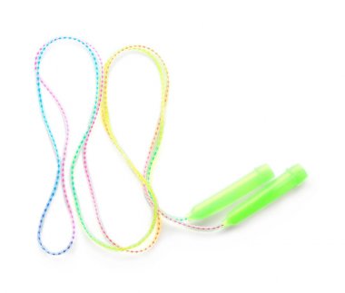 Arka plan üzerinde ip atlama