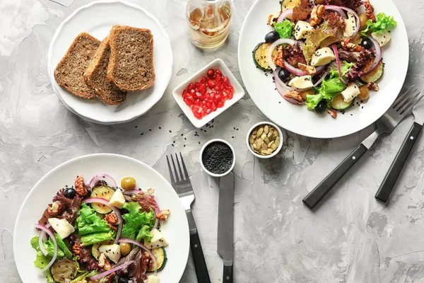 Ensalada de verduras frescas — Foto de Stock