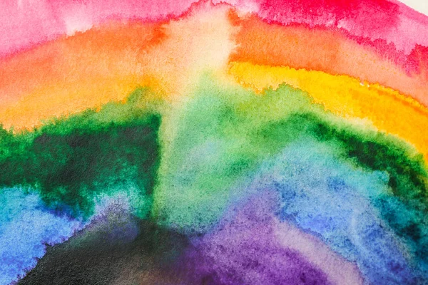 Αφηρημένη Rainbow Φόντου Ζωγραφικής — Φωτογραφία Αρχείου