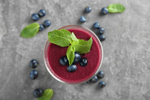 Vaso con jugo de acai — Foto de Stock