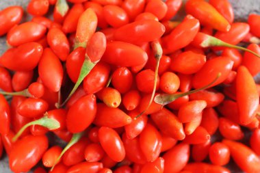taze Goji meyveleri
